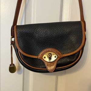 Vintage Dooney & Bourke Calvary Cross Body Bag